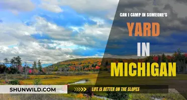 Camping in Michigan: Legalities of Pitching Tents on Private Yards