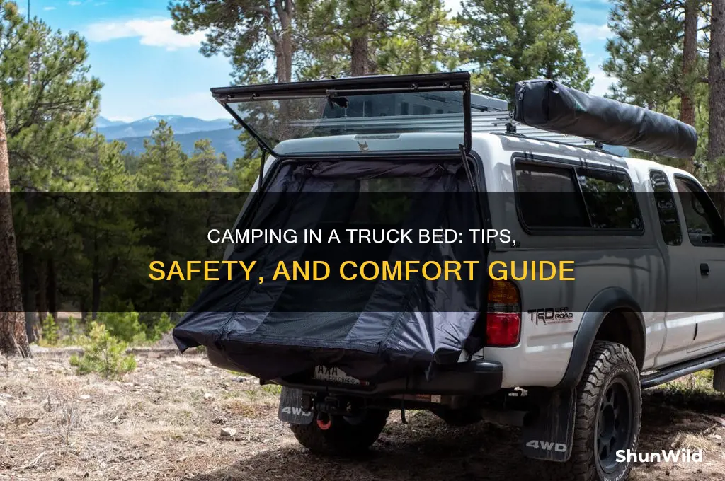 can i camp in the bed of a truck