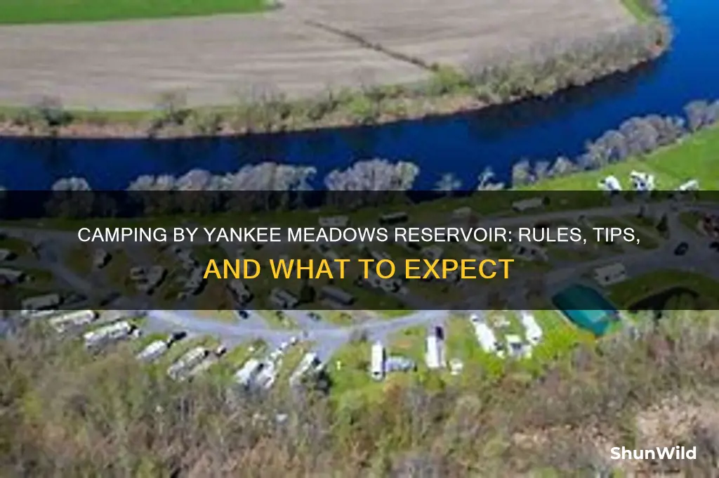 can i camp next to yankee meadows reservoir