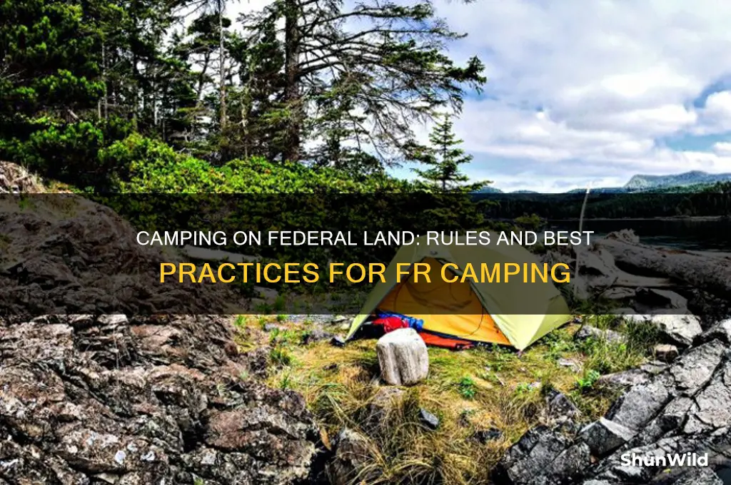 can i camp on any of the fr