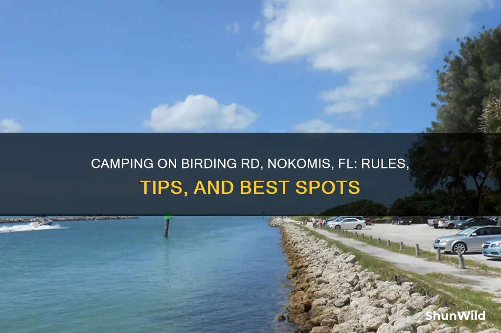 can i camp on birding rd nokomis fl