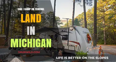 Camping on Federal Land in Michigan: Rules, Tips, and Locations