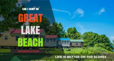 Camping on Great Lake Beaches: Rules, Tips, and Best Spots