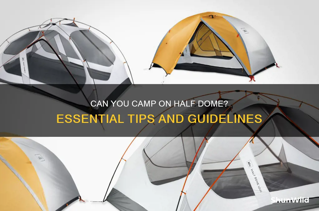 can i camp on half domoe