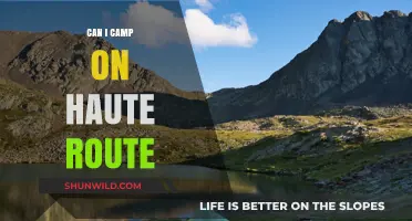 Can You Camp on the Haute Route? Essential Tips and Guidelines