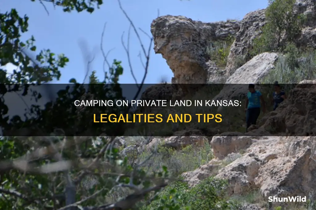 can i camp on my own land in kansas