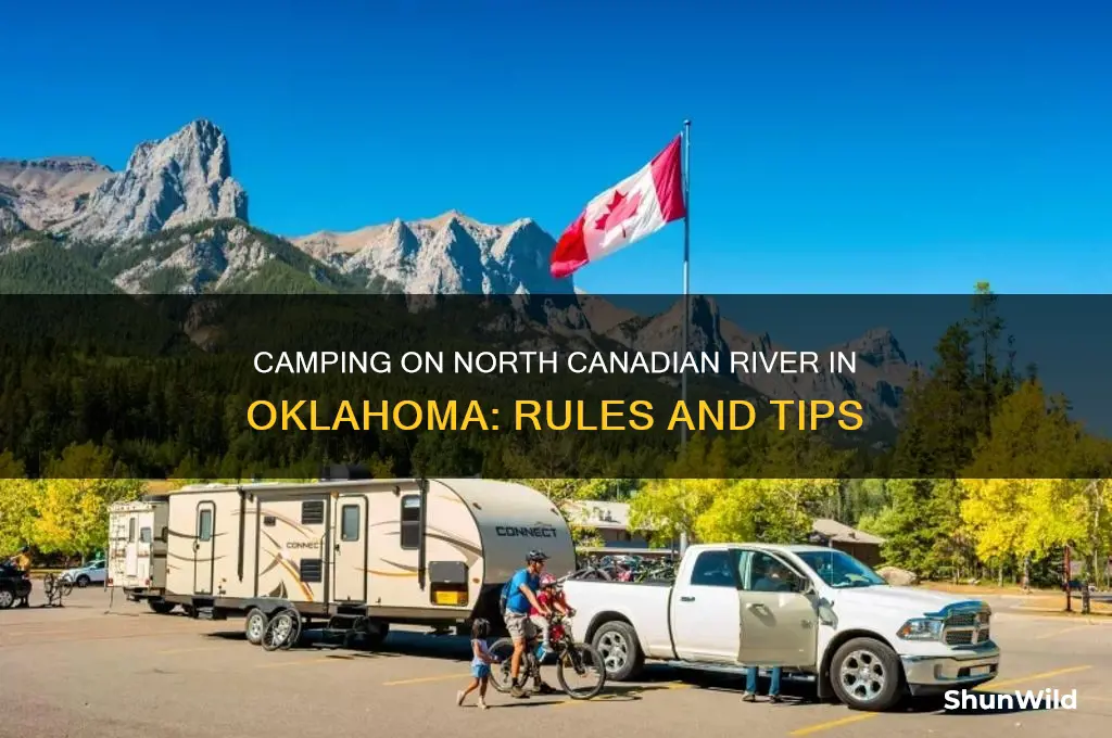 can i camp on the north canadian river in oklahoma
