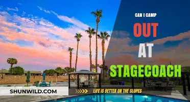 Camping at Stagecoach: What You Need to Know Before Pitching Your Tent