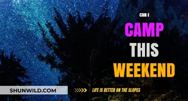 Can I Camp This Weekend? Weather, Gear, and Site Tips