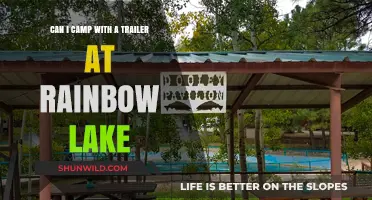 Trailer Camping at Rainbow Lake: Rules, Tips, and What to Expect