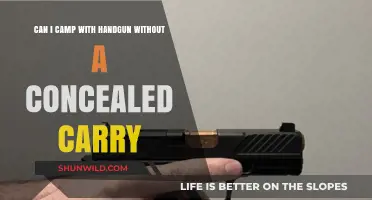 Camping with a Handgun: Concealed Carry Laws and Outdoor Safety