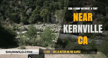 Tent-Free Camping Near Kernville, CA: Tips and Best Spots