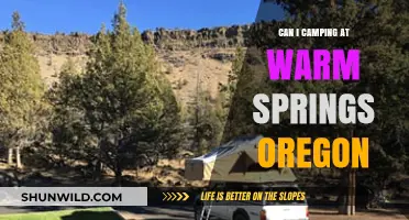 Camping at Warm Springs, Oregon: A Guide to Outdoor Adventures