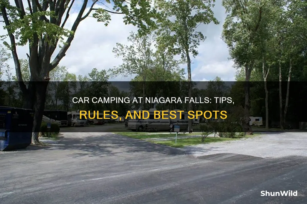 can i car camp a niagara falls