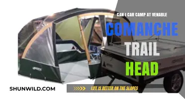 Car Camping at Venable Comanche Trailhead: Rules, Tips, and What to Expect