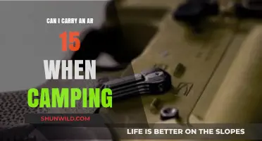 Camping with an AR-15: Legal, Safe, and Practical Considerations