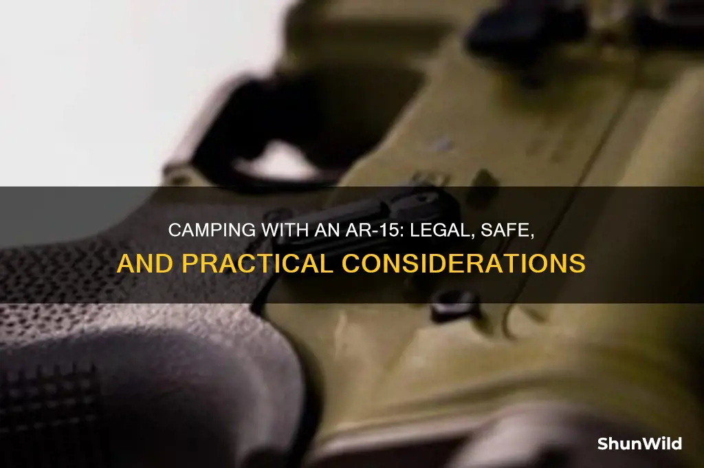 can i carry an ar 15 when camping