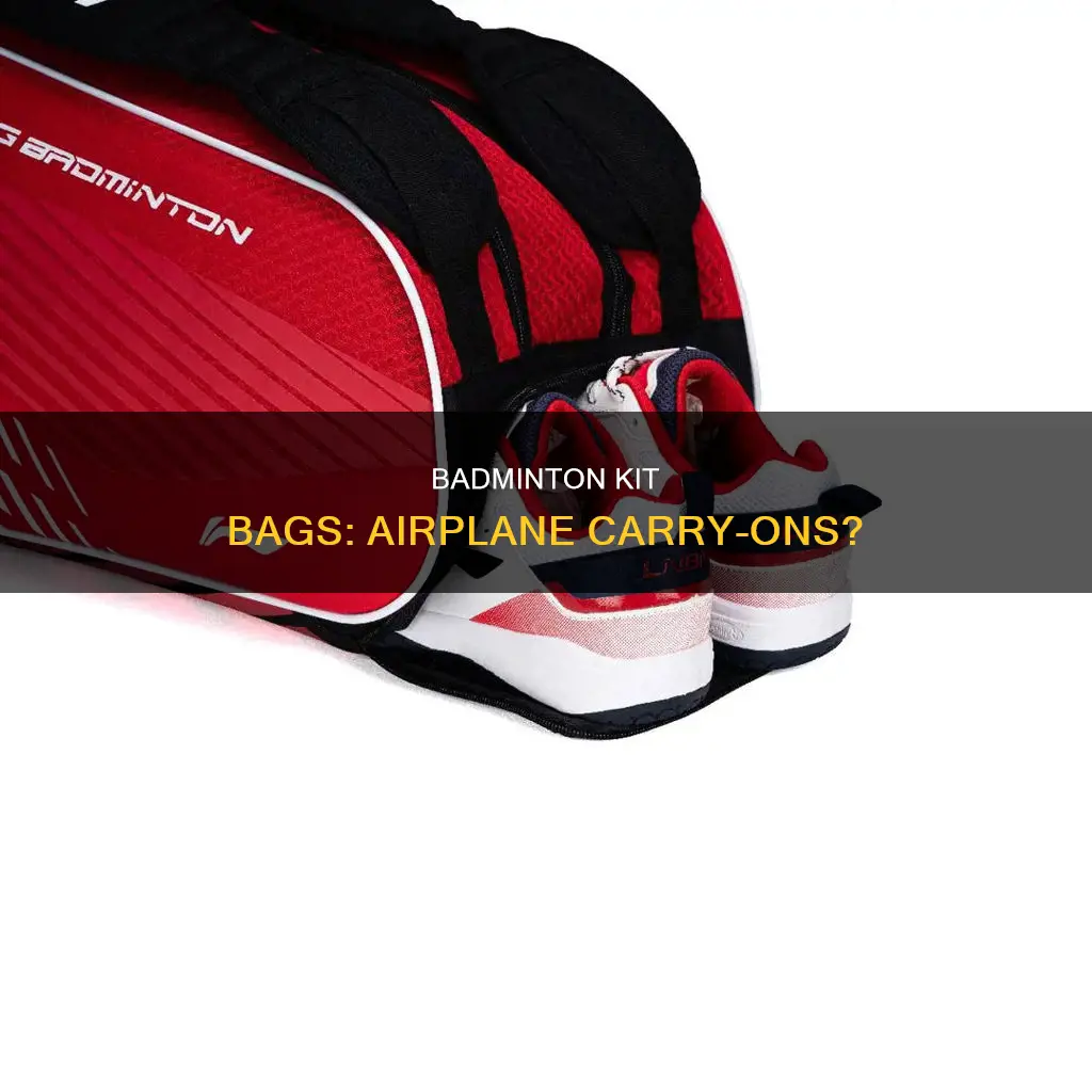 can i carry badminton kit bag on airpane