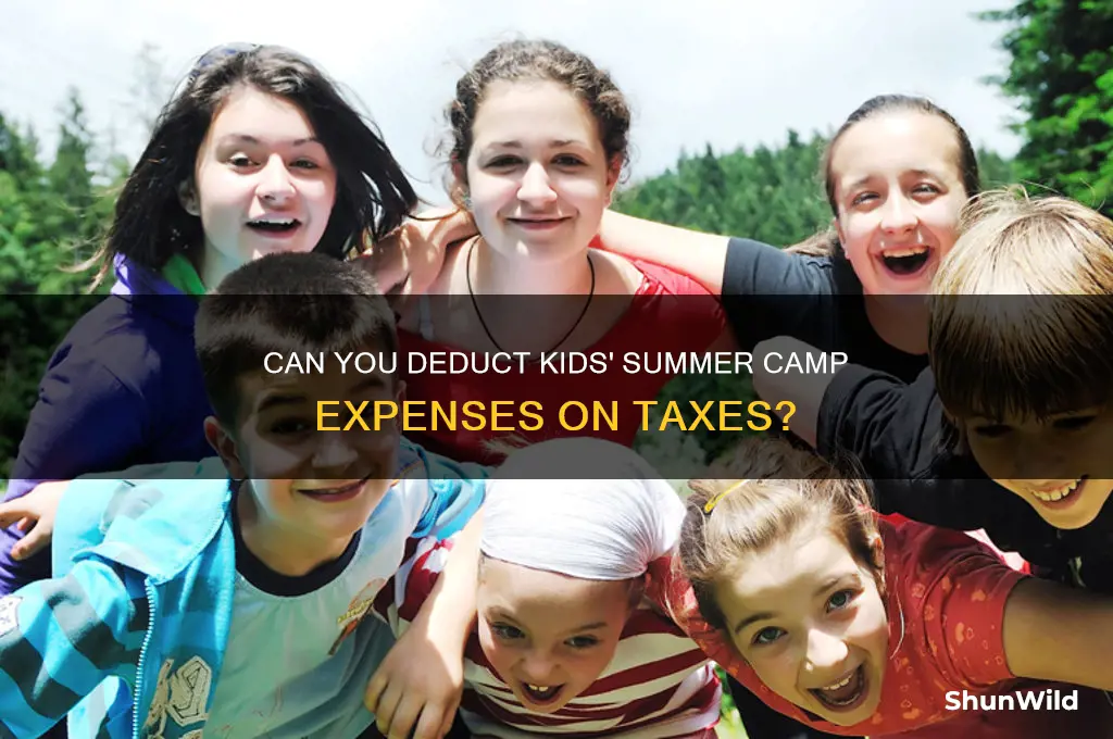 can i deduct kids summer camp