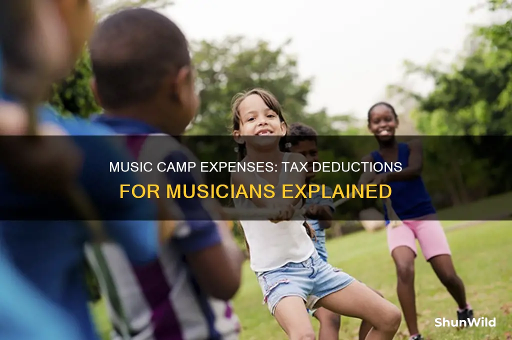can i deduct music camps from my music income