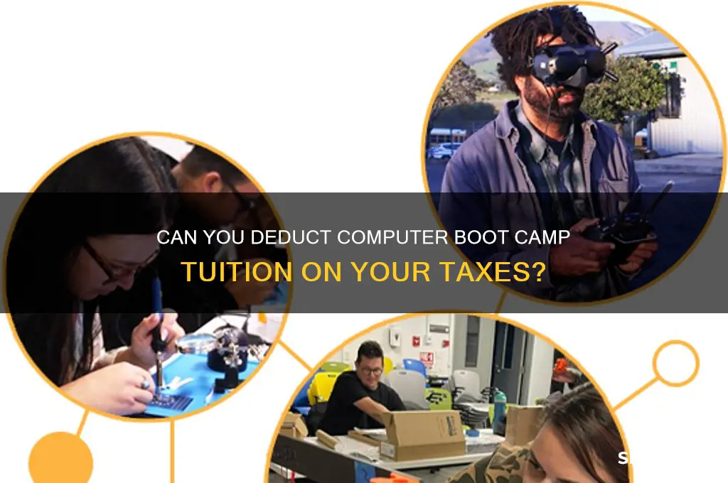 can i deduct tuition to a computer boot camp