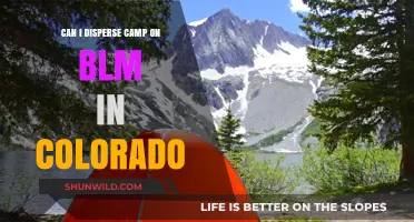 Dispersing Camp on BLM Land in Colorado: Rules and Tips