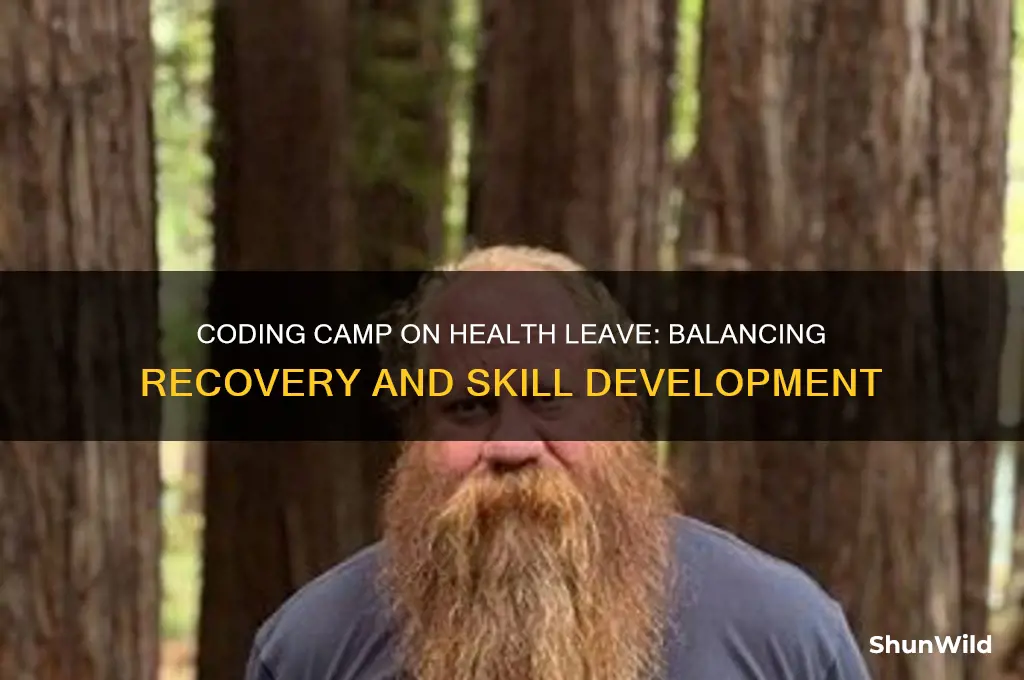 can i do a coding camp while on health leave