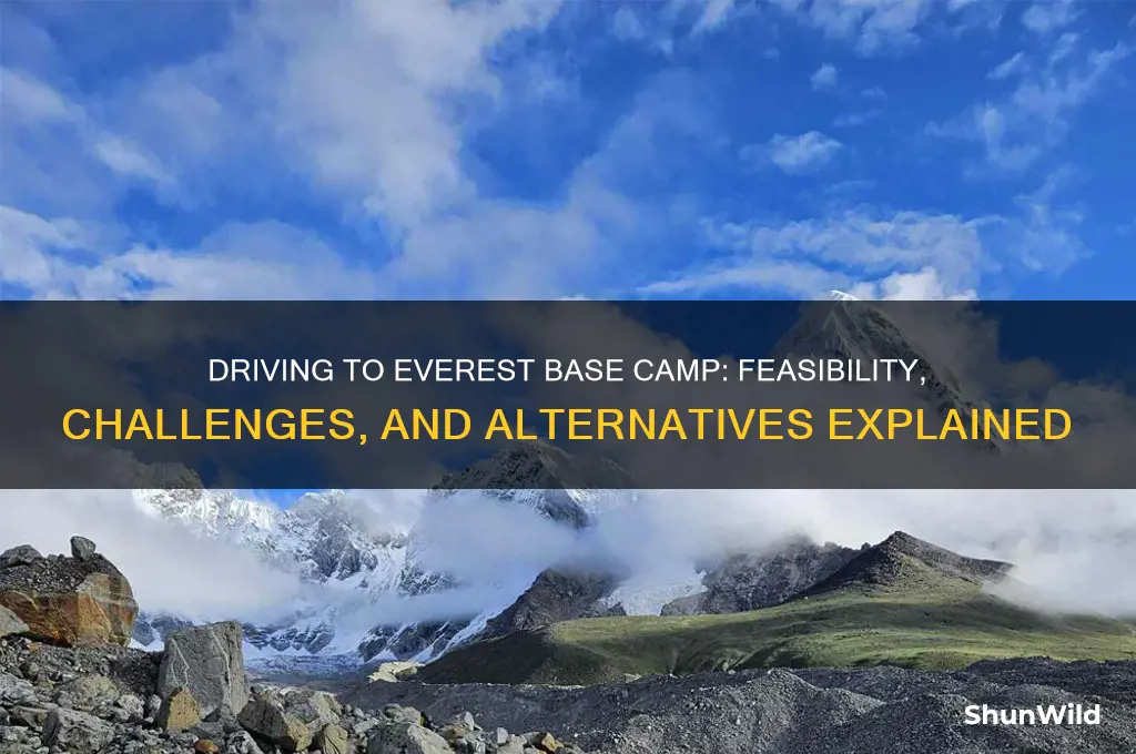 can i drive to everest base camp