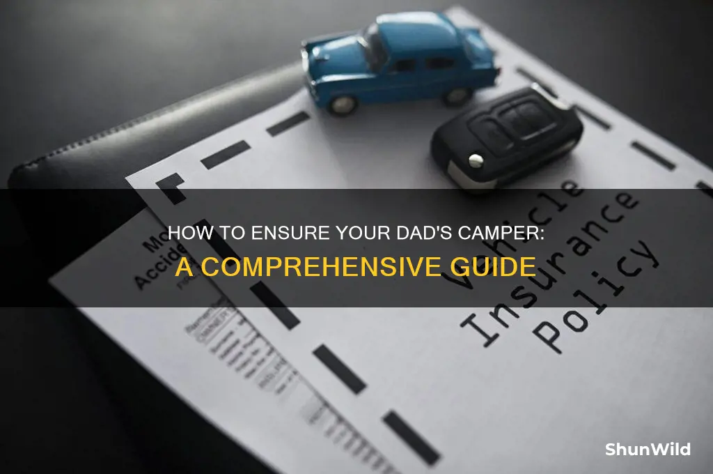 can i ensure my dads camper