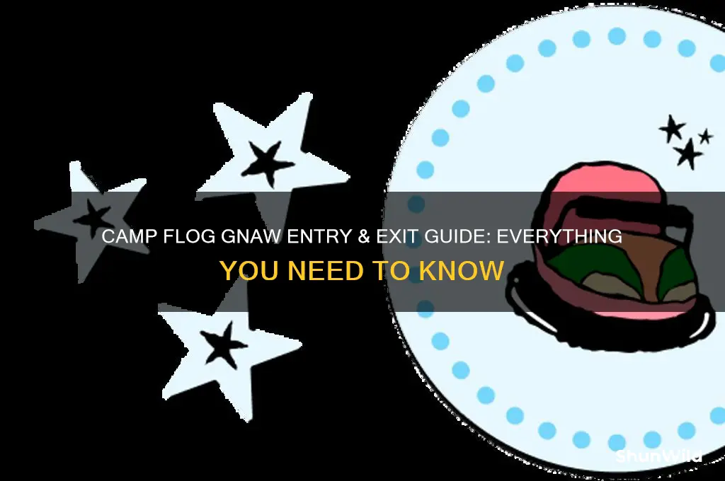 can i enter and exit camp flog gnaw