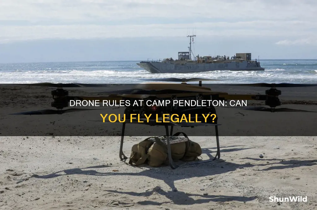 can i fly my drone at camp pendleton