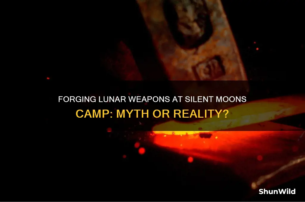 can i forge lunar weapons at silent moons camp