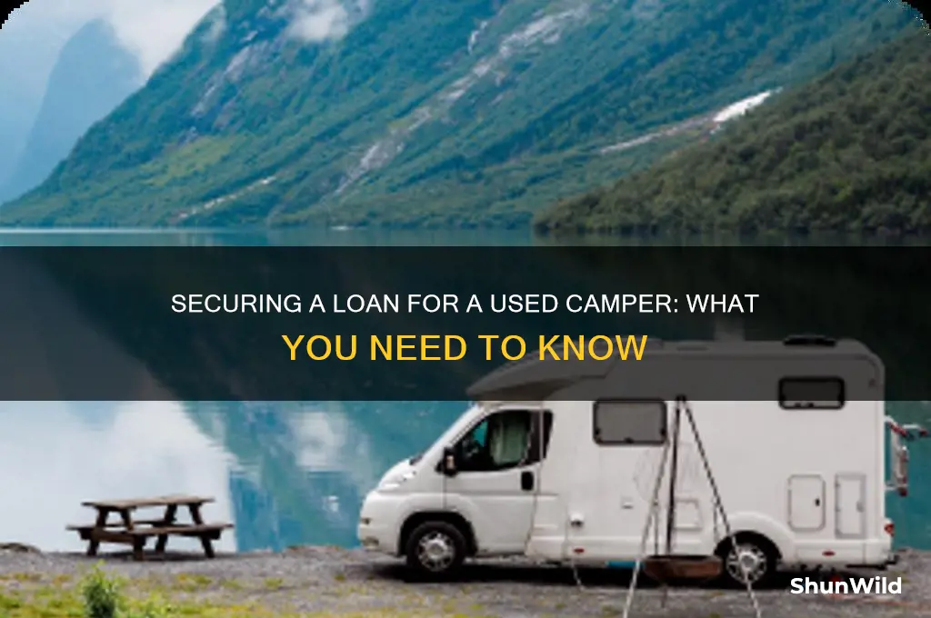 can i get a loan for a used camper