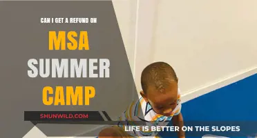 MSA Summer Camp Refund Policy: What You Need to Know