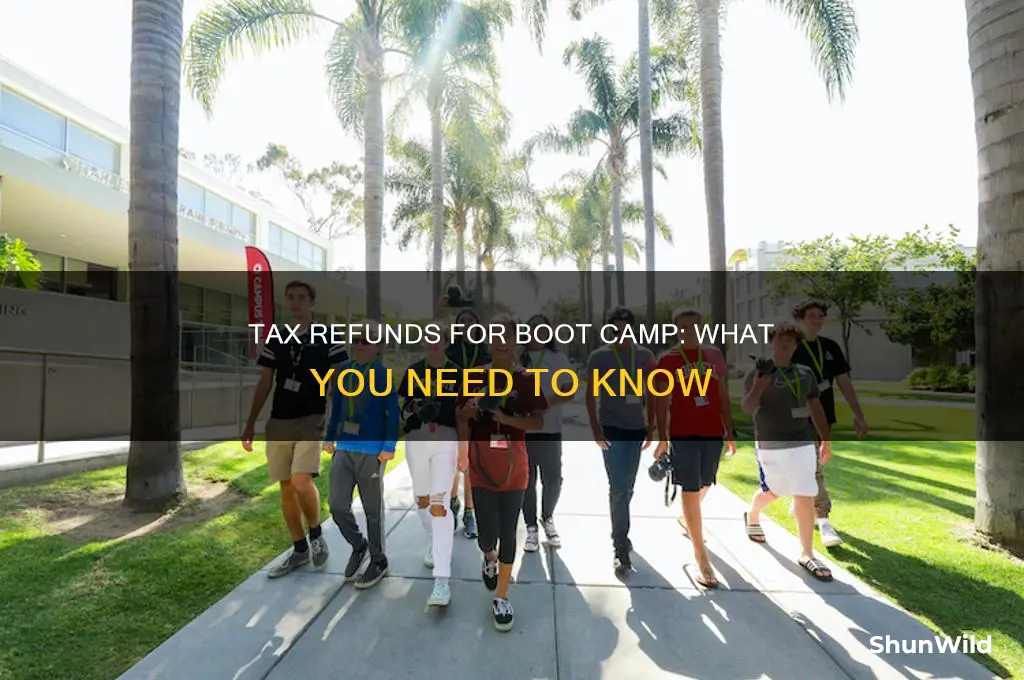can i get a tax refund for boot camp