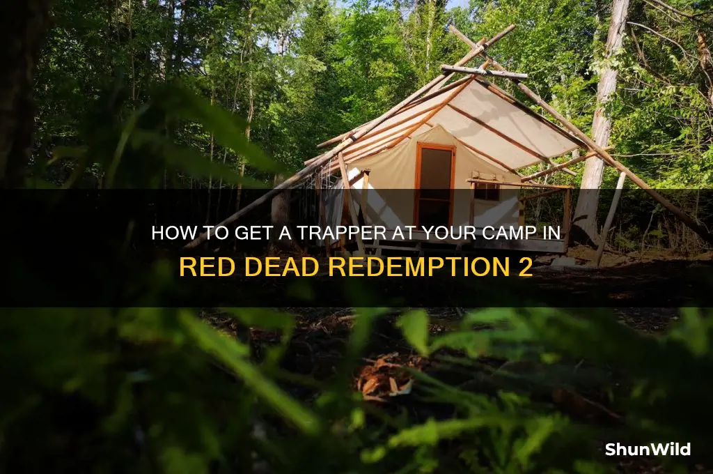 can i get a trapper at my camp in rdr