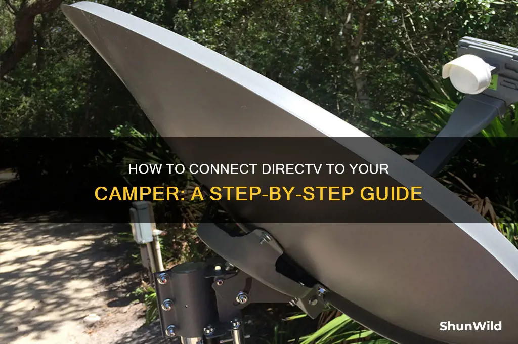 can i get my direct tv to work with camper