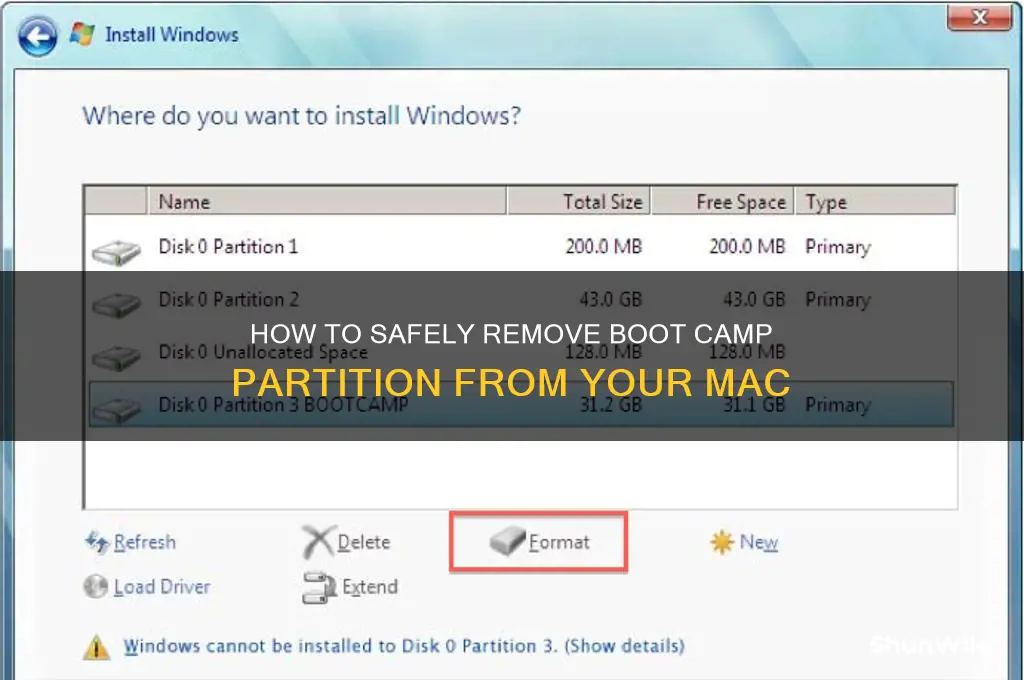 can i get rid of boot camp partition
