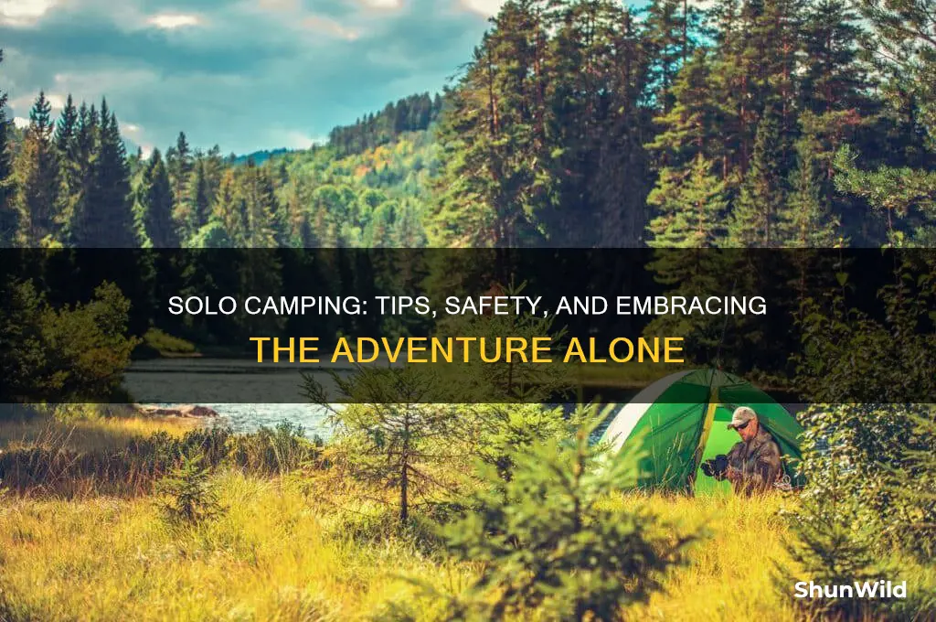 can i go camping alone