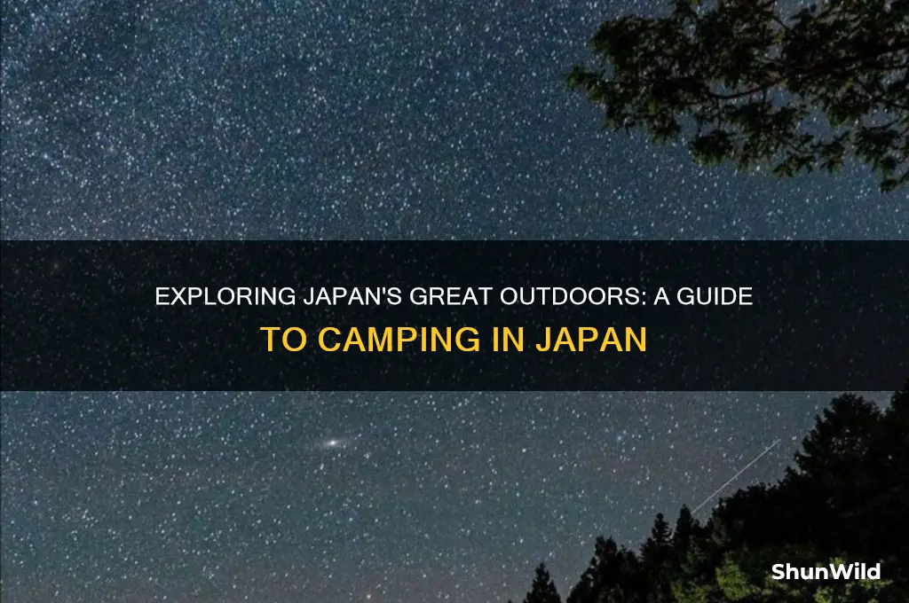 can i go camping in japan