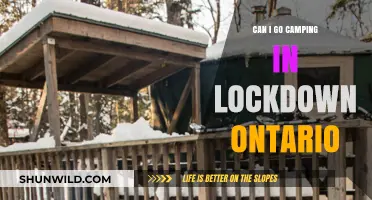 Camping in Ontario During Lockdown: What You Need to Know