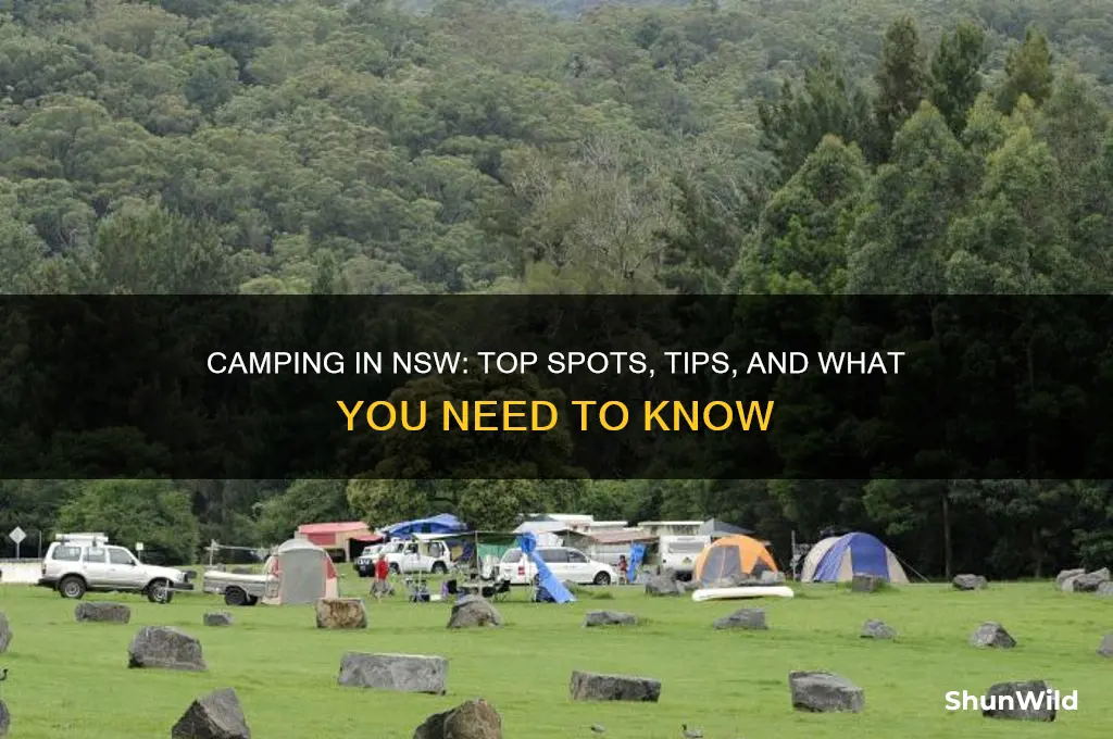 can i go camping in nsw