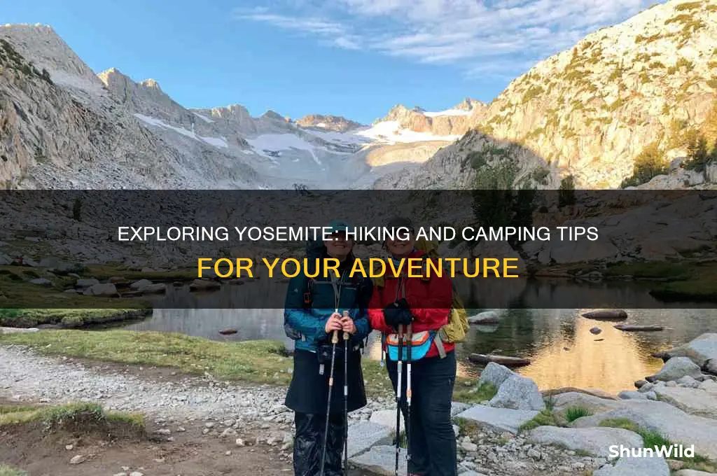 can i go hiking and camping in yosemite