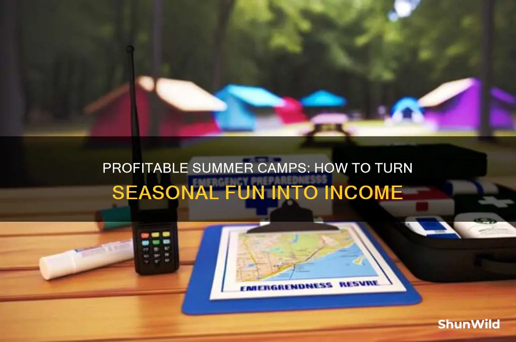 can i make money offeri g summer camps