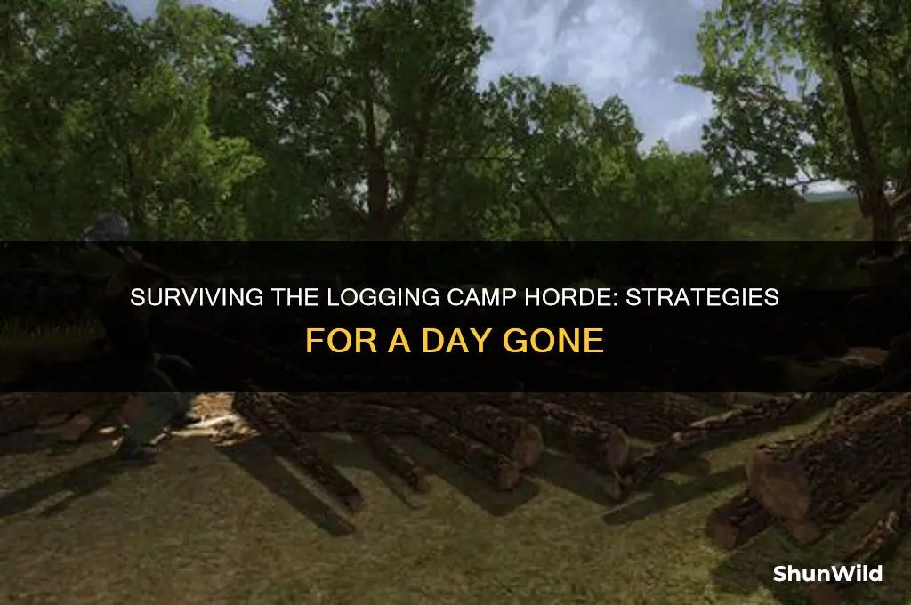 can i not kill tge logging camp horde daya gone