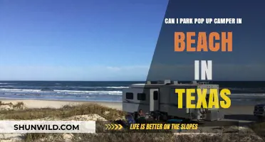 Parking Pop-Up Campers on Texas Beaches: Rules and Tips