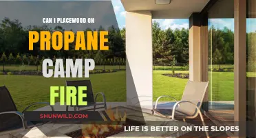 Using Wood on Propane Campfires: Safety Tips and Best Practices