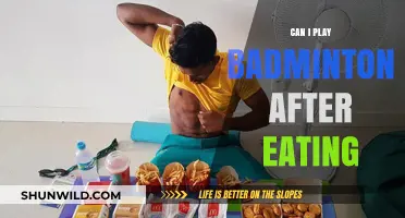 Fuel Up for Badminton: Eating and Playing