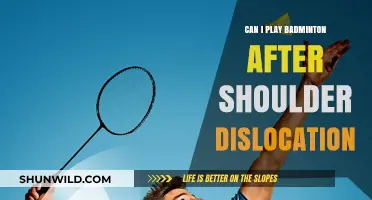 Shoulder Dislocation: Can Badminton Still Be Played?