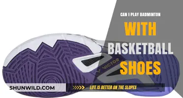 Badminton with Basketball Shoes: A Good Idea?
